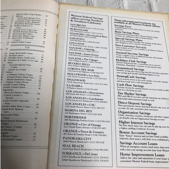 Better Homes and Gardens 1977 edition Crepes Cook book - Picture 7 of 8